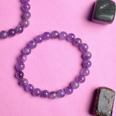 Authentic Pyrite Crystal Square Beads Bracelet for Reiki Healing with 8MM Stones for Prosperity and Energy Balance. India’s Largest Pooja Accessories Brand – www.satvikworld.com