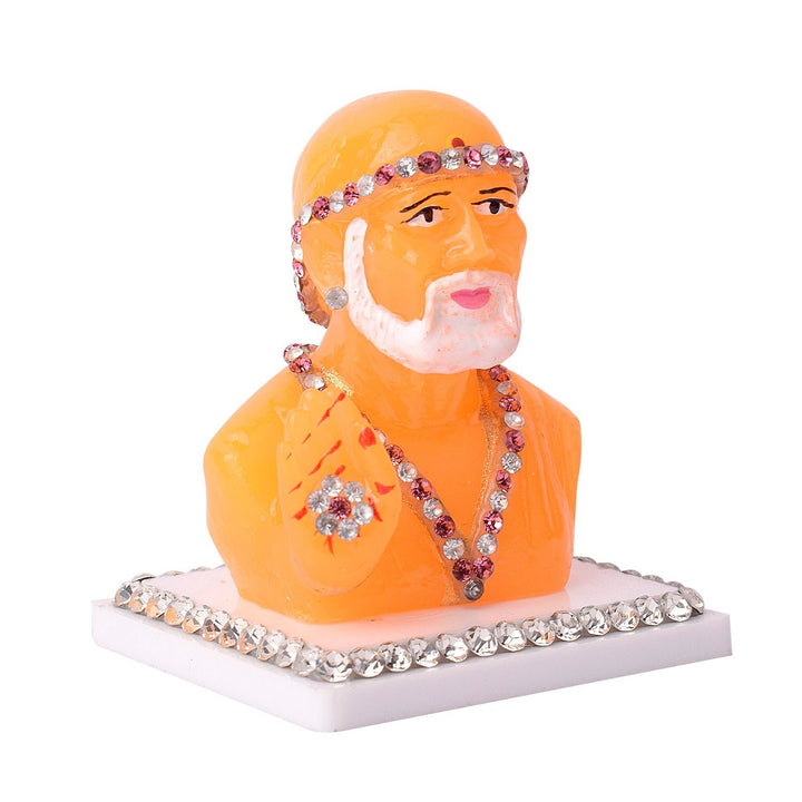 Marble Shirdi Sai Idol Puja Store Online Pooja Items Online Puja Samagri Pooja Store near me www.satvikworld.com