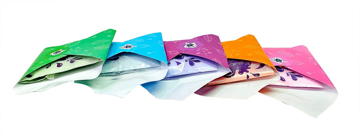 Floret Pack of 5 Skin Friendly Holi Colors Puja Store Online Pooja Items Online Puja Samagri Pooja Store near me www.satvikstore.in