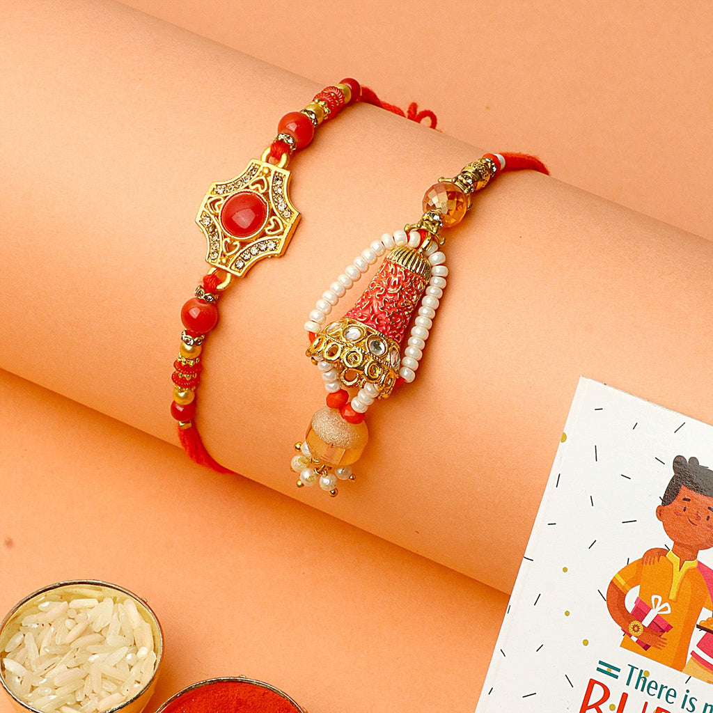 Couple Rakhi Set