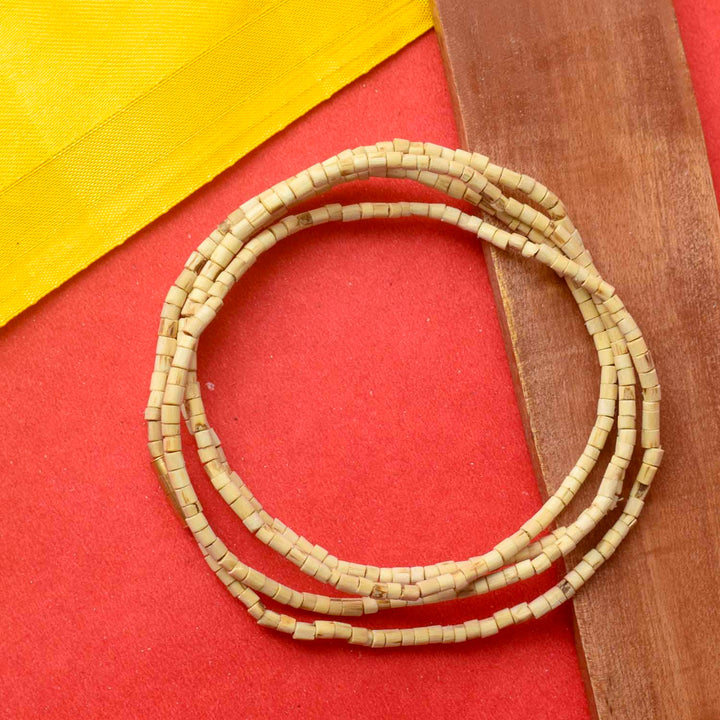 100% Pure Tulsi Bead Mala made with 108+1 authentic beads, perfect for meditation, prayer, and spiritual practices. Crafted for its purity and positive energy. India’s Largest Pooja Accessories Brand – www.satvikworld.com