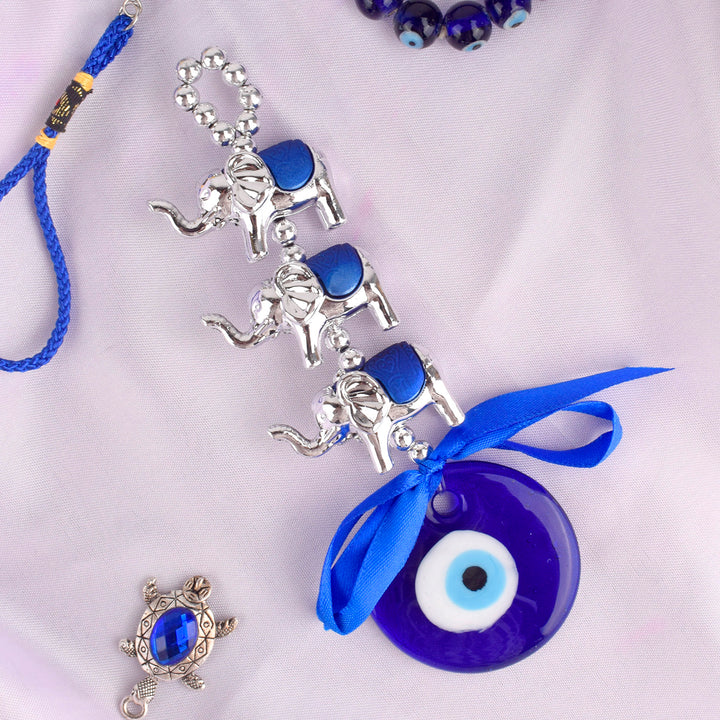 3 Elephant Evil Eye Door Hanging | India’s Largest Pooja Accessories Brand – www.satvikworld.com
