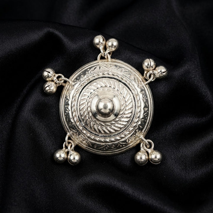 925 pure silver chhatra umbrella nakashi engraved for pooja. India’s Largest Puja Accessories Brand- www.satvikworld.com