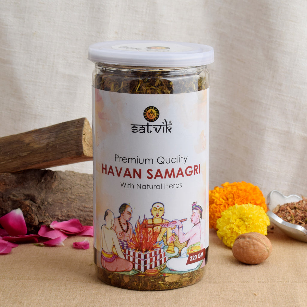 Hawan Samagri with Natural Herbs Puja Store Online Pooja Items Online Puja Samagri Pooja Store near me www.satvikworld.com