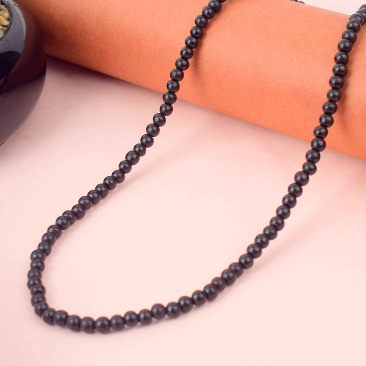 6mm Ebony Mala Gloss 108+1 Beads – Gloss Finish Ebony Wood Japa Mala for Meditation and Spiritual Use – Satvikstore.in India’s Largest Pooja Accessories Brand - www.satvikworld.com