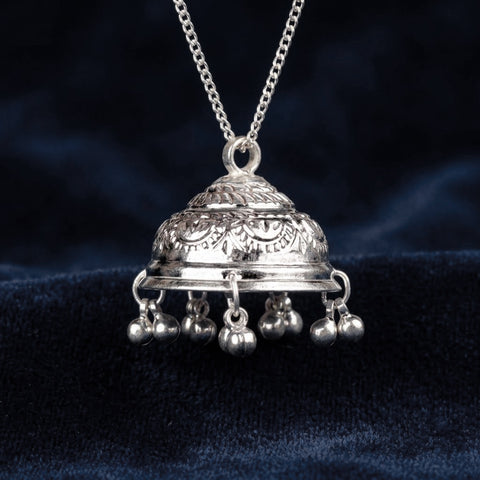 925 pure silver chhatra umbrella nakashi engraved for pooja. India’s Largest Puja Accessories Brand- www.satvikworld.com