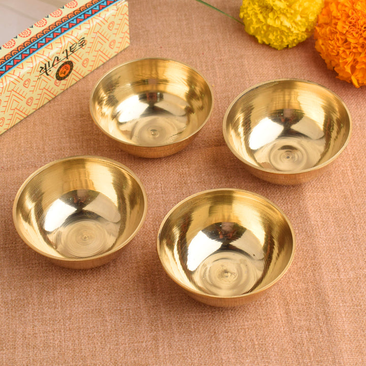 Brass Bhog Bowl (BIG) | India’s Largest Pooja Accessories Brand – www.satvikworld.com
