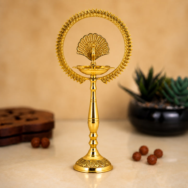 Brass Kerala Diya | India’s Largest Pooja Accessories Brand – www.satvikworld.com
