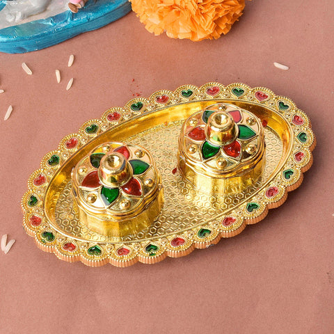 Classic Kumkum Holder | India’s Largest Pooja Accessories Brand – www.satvikworld.com
