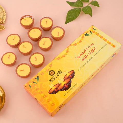 Cow Ghee Diya (Nitya Jyot) | India’s Largest Pooja Accessories Brand – www.satvikworld.com
