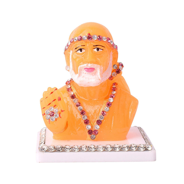 Marble Shirdi Sai Idol Puja Store Online Pooja Items Online Puja Samagri Pooja Store near me www.satvikworld.com