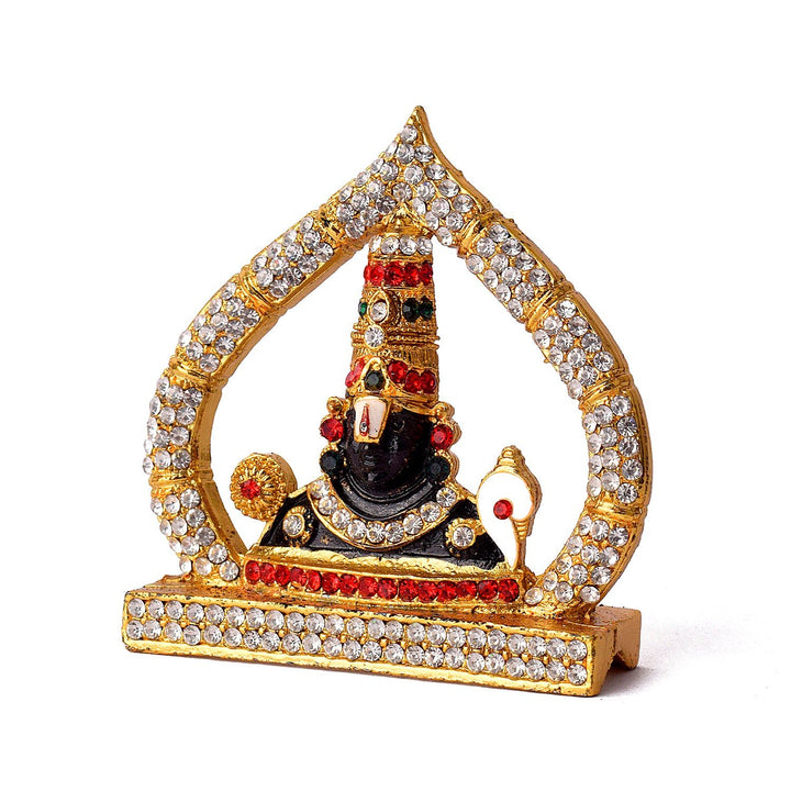 Metal Tirupati Balaji Idol Puja Store Online Pooja Items Online Puja Samagri Pooja Store near me www.satvikworld.com