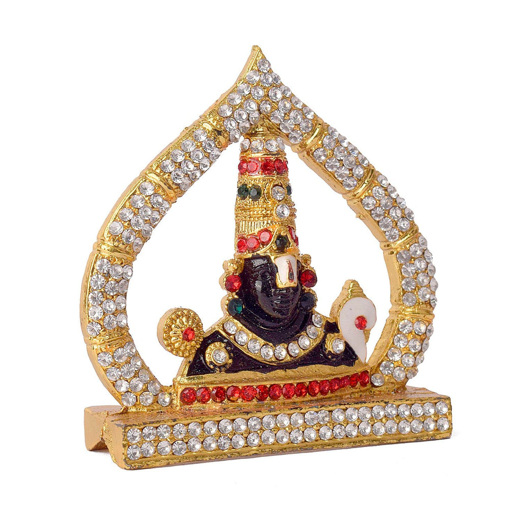 Metal Tirupati Balaji Idol Puja Store Online Pooja Items Online Puja Samagri Pooja Store near me www.satvikworld.com