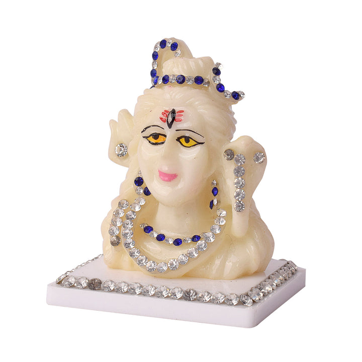 Marble Shiv Idol Puja Store Online Pooja Items Online Puja Samagri Pooja Store near me www.satvikworld.com