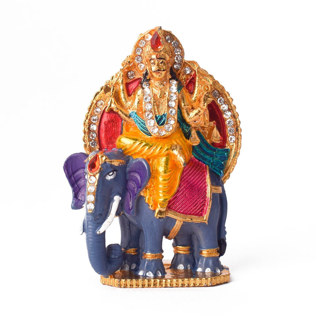 Shani Dev on Hathi Idol Puja Store Online Pooja Items Online Puja Samagri Pooja Store near me www.satvikworld.com