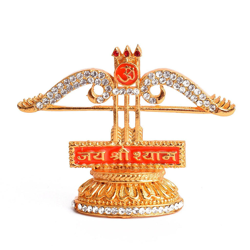 Metal 3 Baan Khatushyam Idol Puja Store Online Pooja Items Online Puja Samagri Pooja Store near me www.satvikworld.com