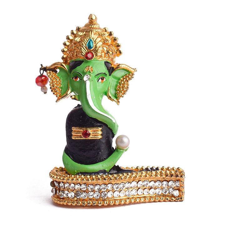 Ganesha with Shivalingam Puja Store Online Pooja Items Online Puja Samagri Pooja Store near me www.satvikworld.com