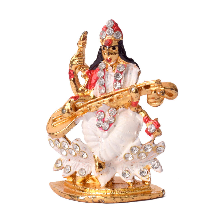 Saraswati Maa Idol Puja Store Online Pooja Items Online Puja Samagri Pooja Store near me www.satvikworld.com