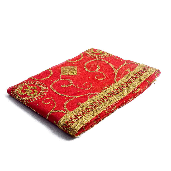 "Red and Gold Mata Chunri – 192 cm x 106 cm"

Enhance your pooja rituals and festive decor with this Pink and Gold Mata Chunri, measuring 192 cm x 106 cm. Adorned with golden floral patterns and diamond motifs, it is perfect for Devi pooja, mandir decoration, and festive ceremonies like Navratri and Diwali.

Shop now at satvikworld.com for authentic Indian pooja essentials across the USA.