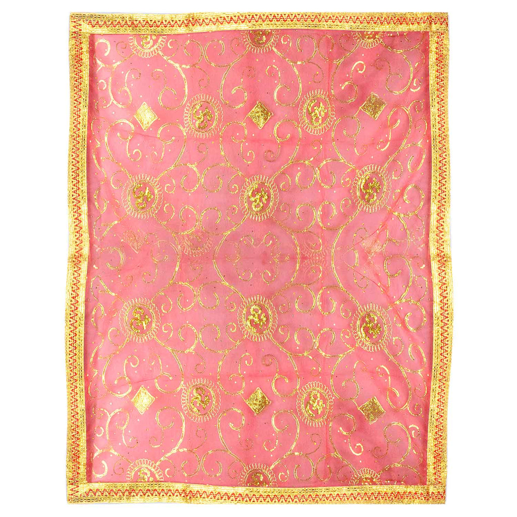 "Red and Gold Mata Chunri – 192 cm x 106 cm"

Enhance your pooja rituals and festive decor with this Pink and Gold Mata Chunri, measuring 192 cm x 106 cm. Adorned with golden floral patterns and diamond motifs, it is perfect for Devi pooja, mandir decoration, and festive ceremonies like Navratri and Diwali.

Shop now at satvikworld.com for authentic Indian pooja essentials across the USA.