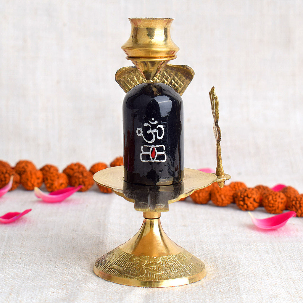 Brass Shivling Puja Store Online Pooja Items Online Puja Samagri Pooja Store near me www.satvikworld.com