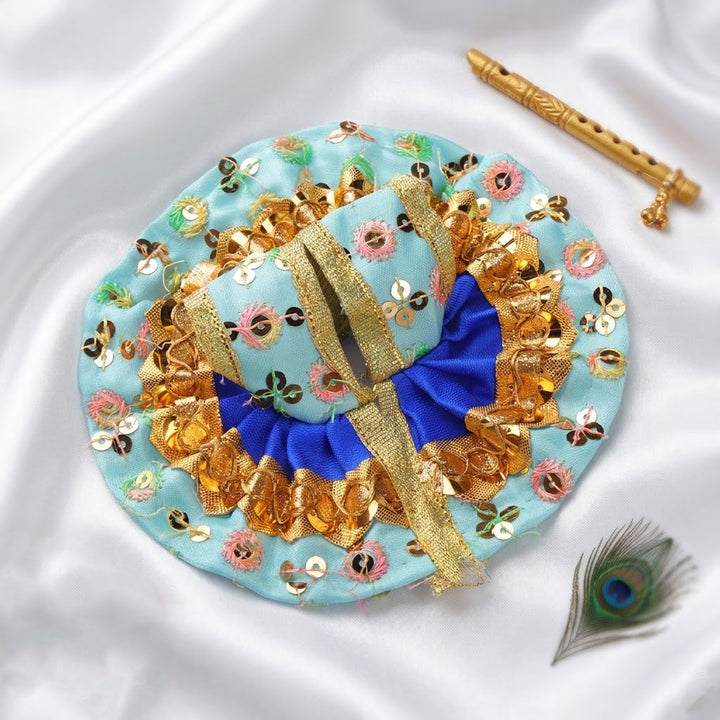 Designer Dual-Tone Laddu Gopal Dress | India’s Largest Pooja Accessories Brand – www.satvikworld.com
