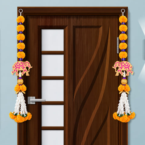 Floral Door Hanging | India’s Largest Pooja Accessories Brand – www.satvikworld.com
