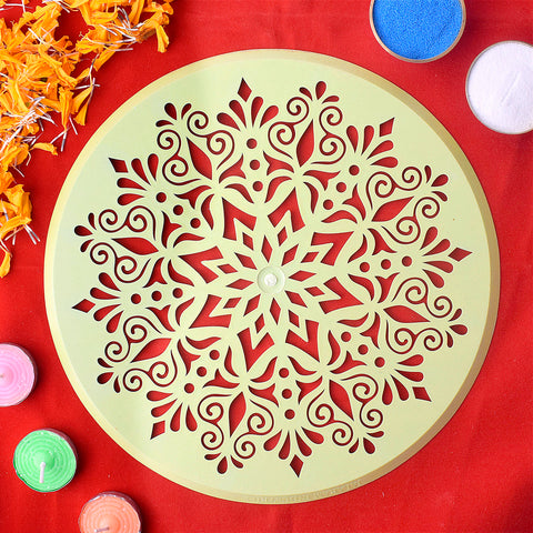 Floral Swirl Design | India’s Largest Pooja Accessories Brand – www.satvikworld.com
