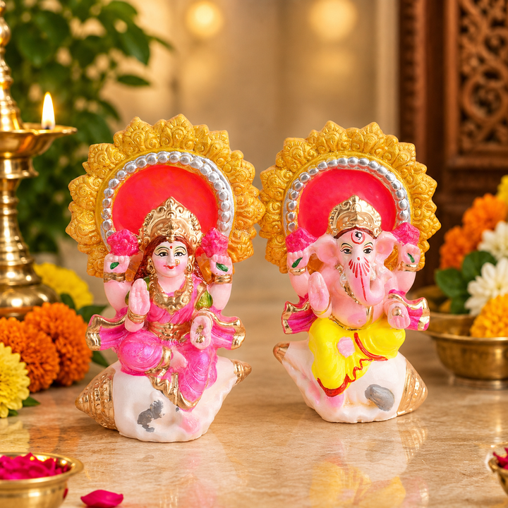 Lakshmi Ganesha Statue | India’s Largest Pooja Accessories Brand – www.satvikworld.com
