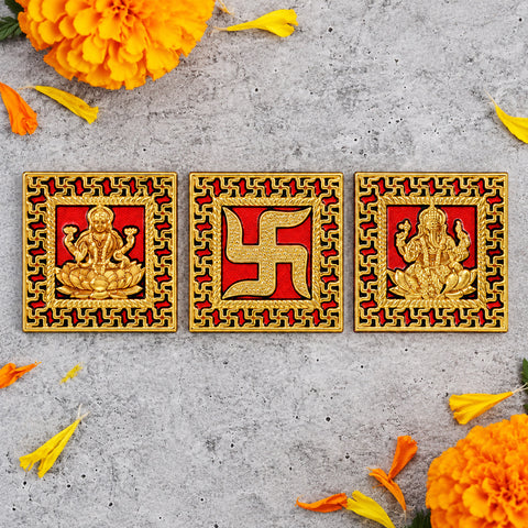 Red & Golden Swastik | India’s Largest Pooja Accessories Brand – www.satvikworld.com