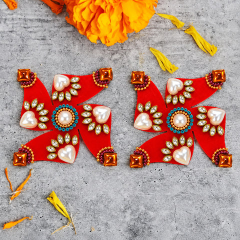 Swastik Wall Stickers | India’s Largest Pooja Accessories Brand – www.satvikworld.com