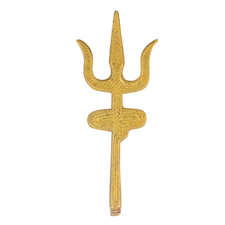 Charming Pure Brass Shivling (6.3 Inch) Puja Store Online Pooja Items Online Puja Samagri Pooja Store near me www.satvikworld.com