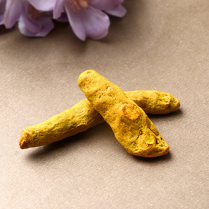 Turmeric Root (Haldi Ganth) 50 Grams Puja Store Online Pooja Items Online Puja Samagri Pooja Store near me www.satvikworld.com