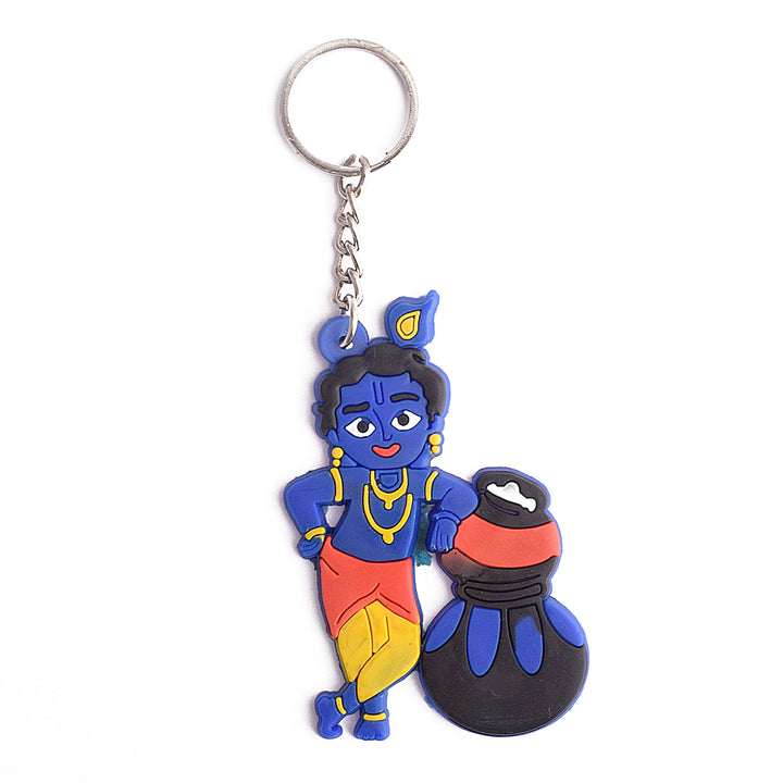 Krishna Makhan Chor Keychain | India’s Largest Pooja Accessories Brand – www.satvikworld.com
