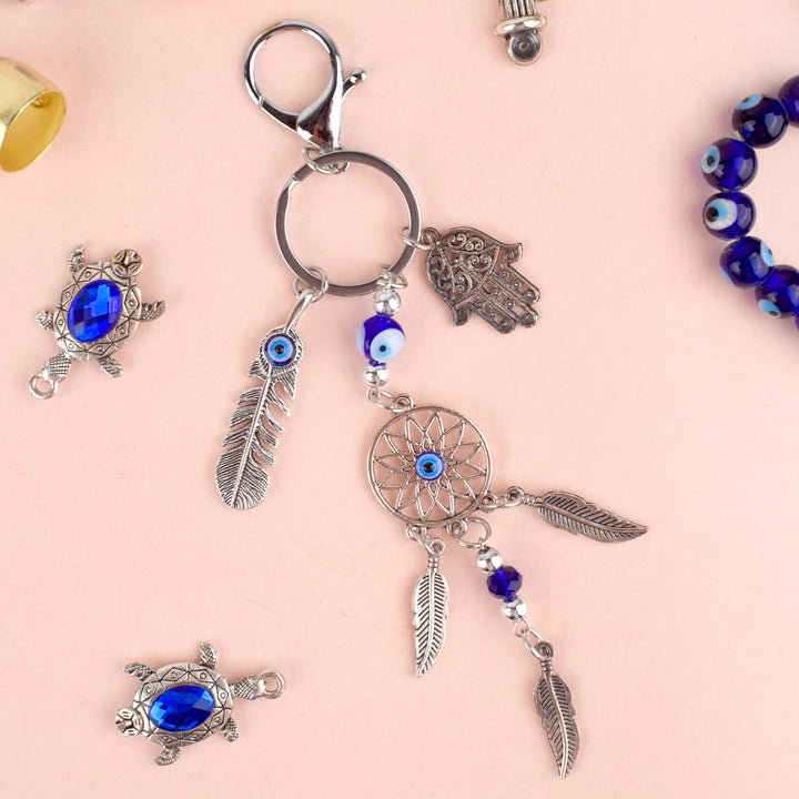  Leaf Dream Catcher Keychain | India’s Largest Pooja Accessories Brand – www.satvikworld.com

