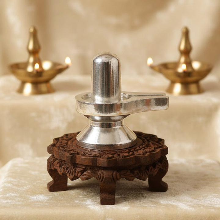 Medium Parad Shivling – Divine Mercury Shivling for Powerful Pooja and Blessings. India’s Largest Pooja Accessories Brand – www.satvikworld.com