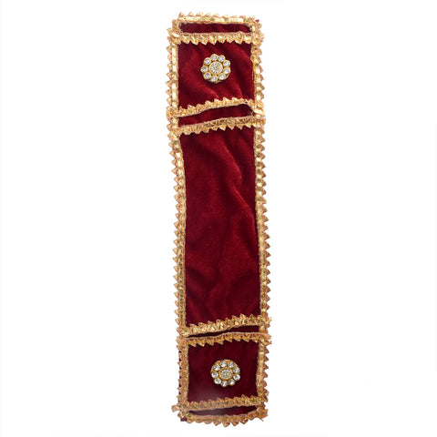 Mesmerizing Maroon Patka/Duppata/Angvastra 15/22/32 INCH