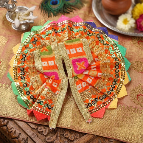 Multi-Colour Petal Laddu Gopal Dress | India’s Largest Pooja Accessories Brand – www.satvikworld.com
