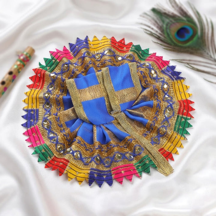 Multicolour Border Laddu Gopal Dress | India’s Largest Pooja Accessories Brand – www.satvikworld.com
