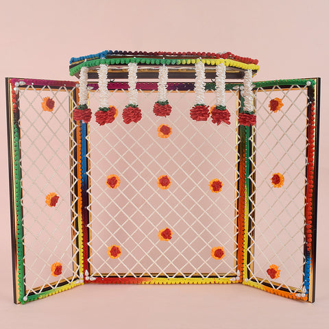 Phool Bangla (Multi Color) - Large | India’s Largest Pooja Accessories Brand – www.satvikworld.com