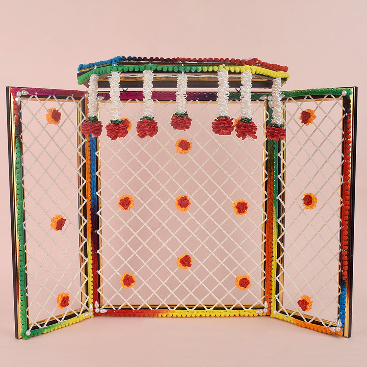 Phool Bangla (Multi Color) - Large | India’s Largest Pooja Accessories Brand – www.satvikworld.com