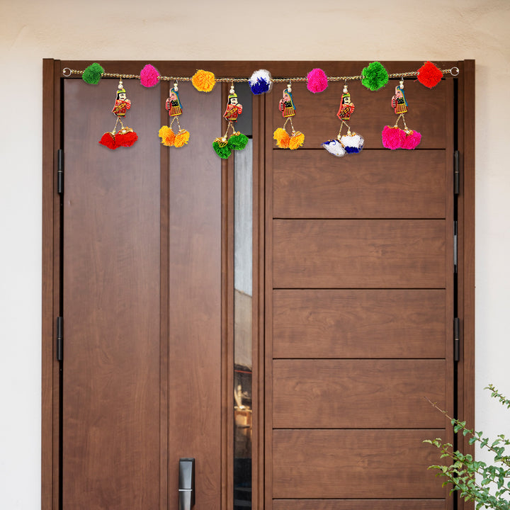 Puppets Pom Pom Toran Bandhanwar | India’s Largest Pooja Accessories Brand – www.satvikworld.com
