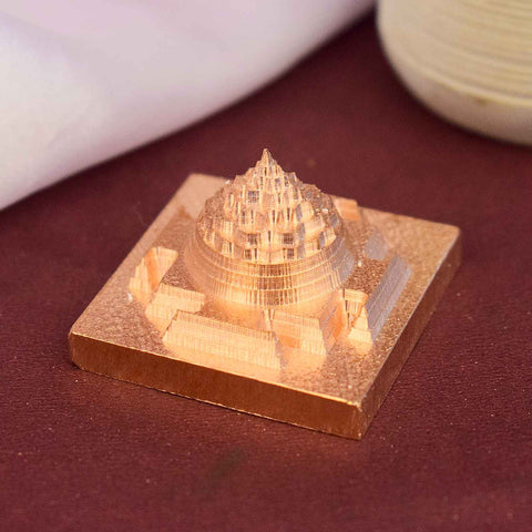 Pure Copper Shree Yantra for Wealth, Positivity & Vastu Correction – Satvikstore.in India’s Largest Pooja Accessories Brand - www.satvikworld.com