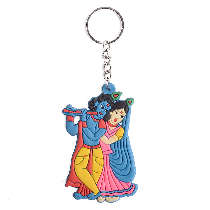 Radha Krishna Basuri Keychain | India’s Largest Pooja Accessories Brand – www.satvikworld.com
