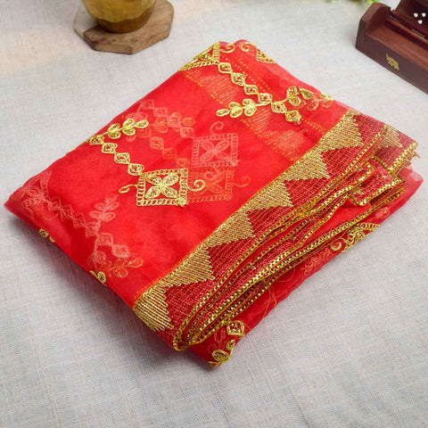 Sacred Hindu Prayer Scarf USA Edition (84x41 Inch) – India’s Largest Pooja Accessories Brand – www.satvikworld.com