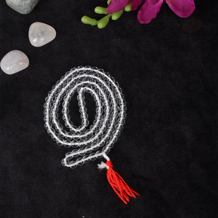 Saptik Mala 108 Medium Beads Spiritual Jaap Mala for Meditation and Healing. India’s Largest Pooja Accessories Brand – www.satvikworld.com