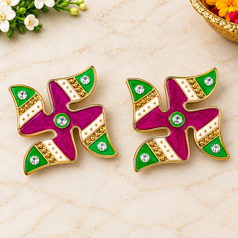 Swastik Stickers Set of 2 | India’s Largest Pooja Accessories Brand – www.satvikworld.com
