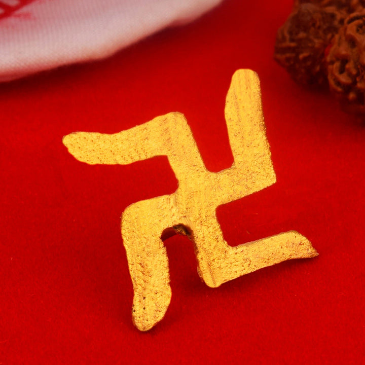 Decorative Swastika Tilak Stamp Deity Ornament used in religious rituals to apply the auspicious swastika symbol on the forehead as a sign of good fortune and auspiciousness. India’s Largest Pooja Accessories Brand – www.satvikworld.com