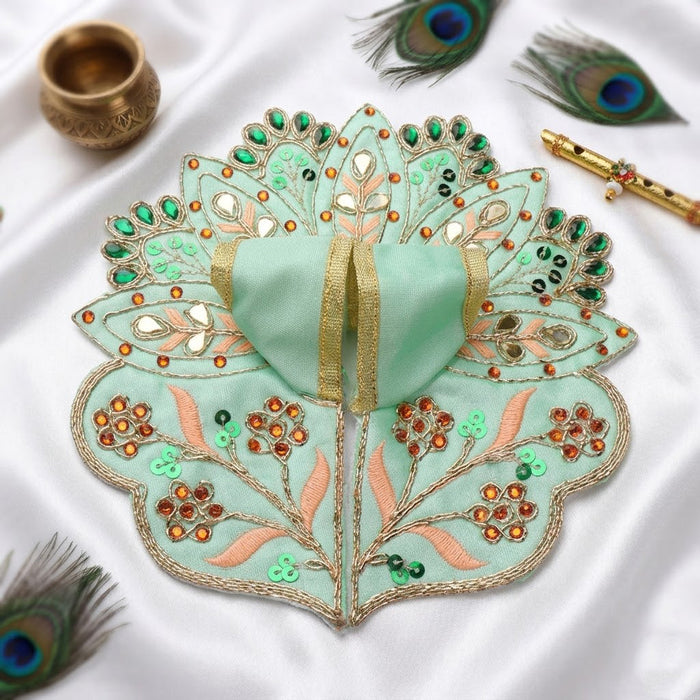 Traditional Zari Work laqddu gopal dress | India’s Largest Pooja Accessories Brand – www.satvikworld.com
