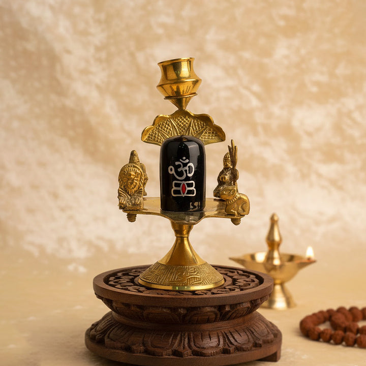 Unique Shiv Parivaar with Shivling Idol – India’s Largest Pooja Accessories Brand – www.satvikworld.com